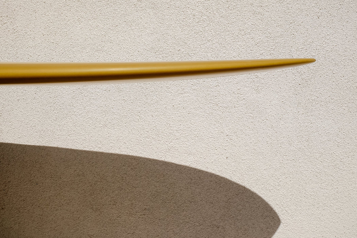 Tyler Warren Surfboards Tyler Warren | One Fin Pin Longboard 9’5” Olive Butter Surfboard  - SurfBored