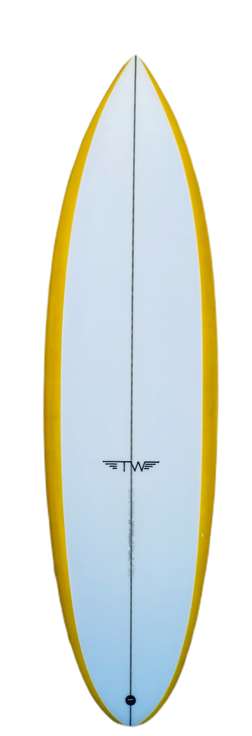 Tyler Warren Quadratic Formula 5'10 Gold Rails - SurfBored