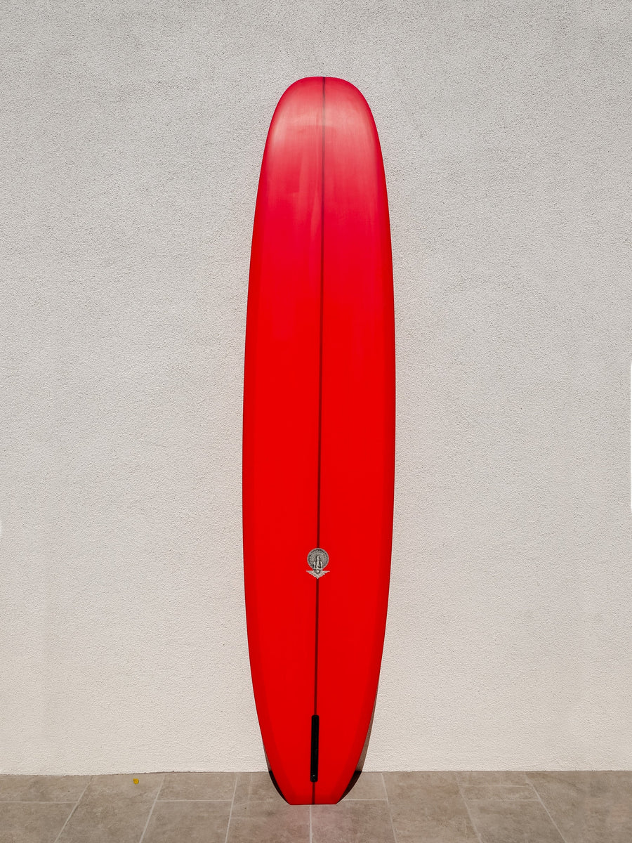 Tyler Warren Surfboards Tyler Warren | Salinas Longboard 9’7” Ruby Red Surfboard  - SurfBored
