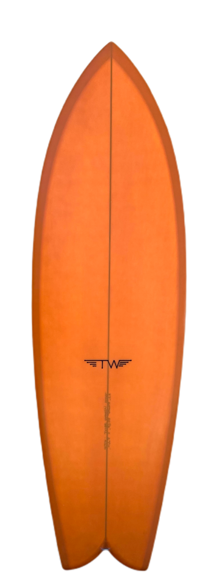 Tyler Warren Zipper Fish 5'7 Sunset Orange - SurfBored