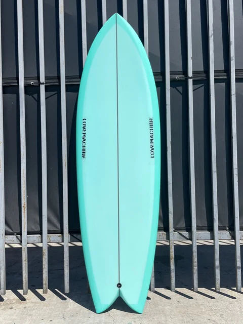 WATERMANS GUILD Surfboards LOVE MACHINE | 5'9" WILLS FISH SEAFOAM SURFBOARD  - SurfBored